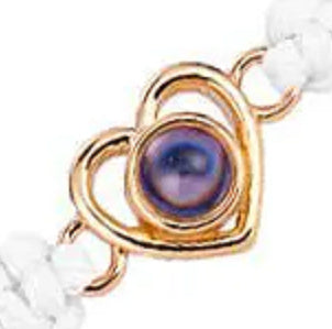 Heart Wooven Bracelet