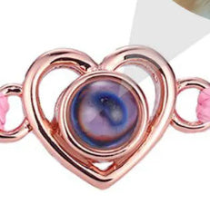 Heart Wooven Bracelet