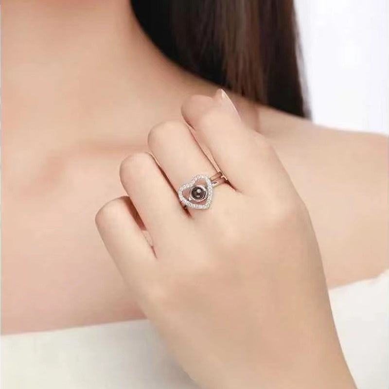Silver Heart Ring