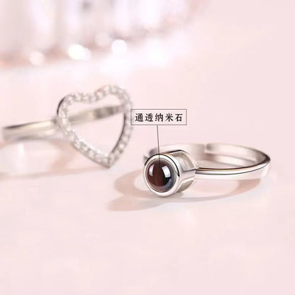Silver Heart Ring